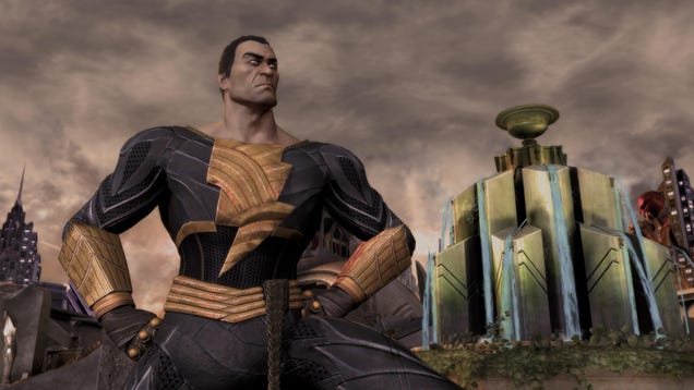 Injustice Gets a Little More Villainous by Adding Black Adam. You Can Try Him Out at PAX East.