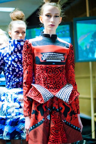 How A Blogger's Photo of a Red Typewriter Inspired a Designer Dress