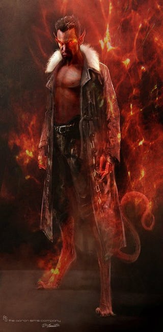 Early X-Men character concept art shows off a much darker Azazel