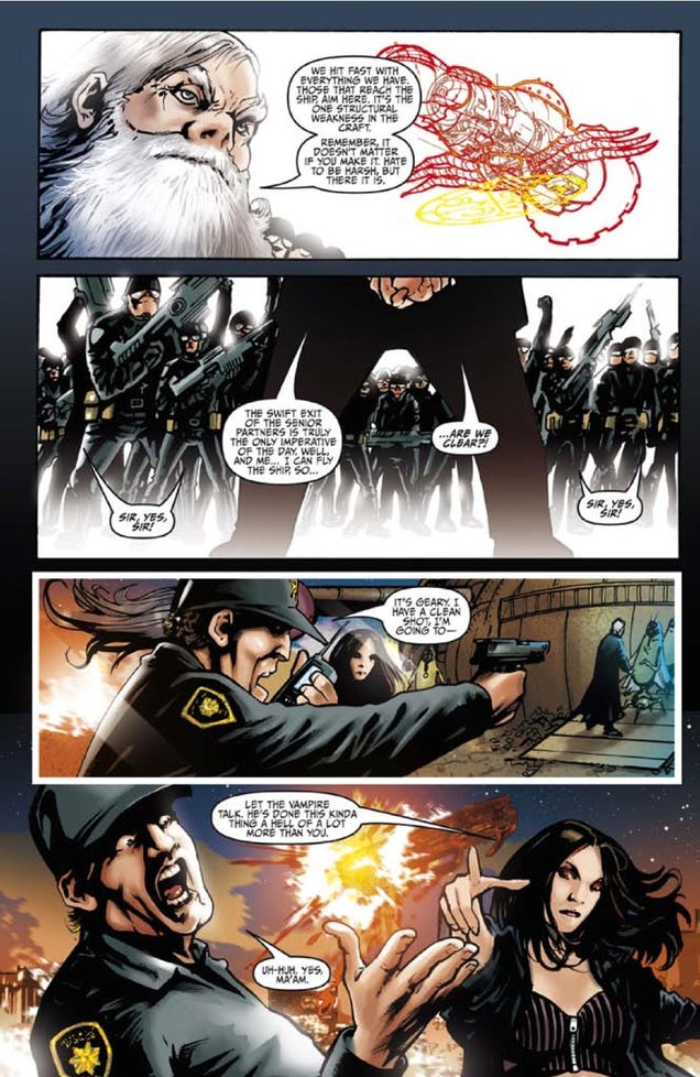 An exclusive sneak peek of the final issue of IDW's Spike miniseries