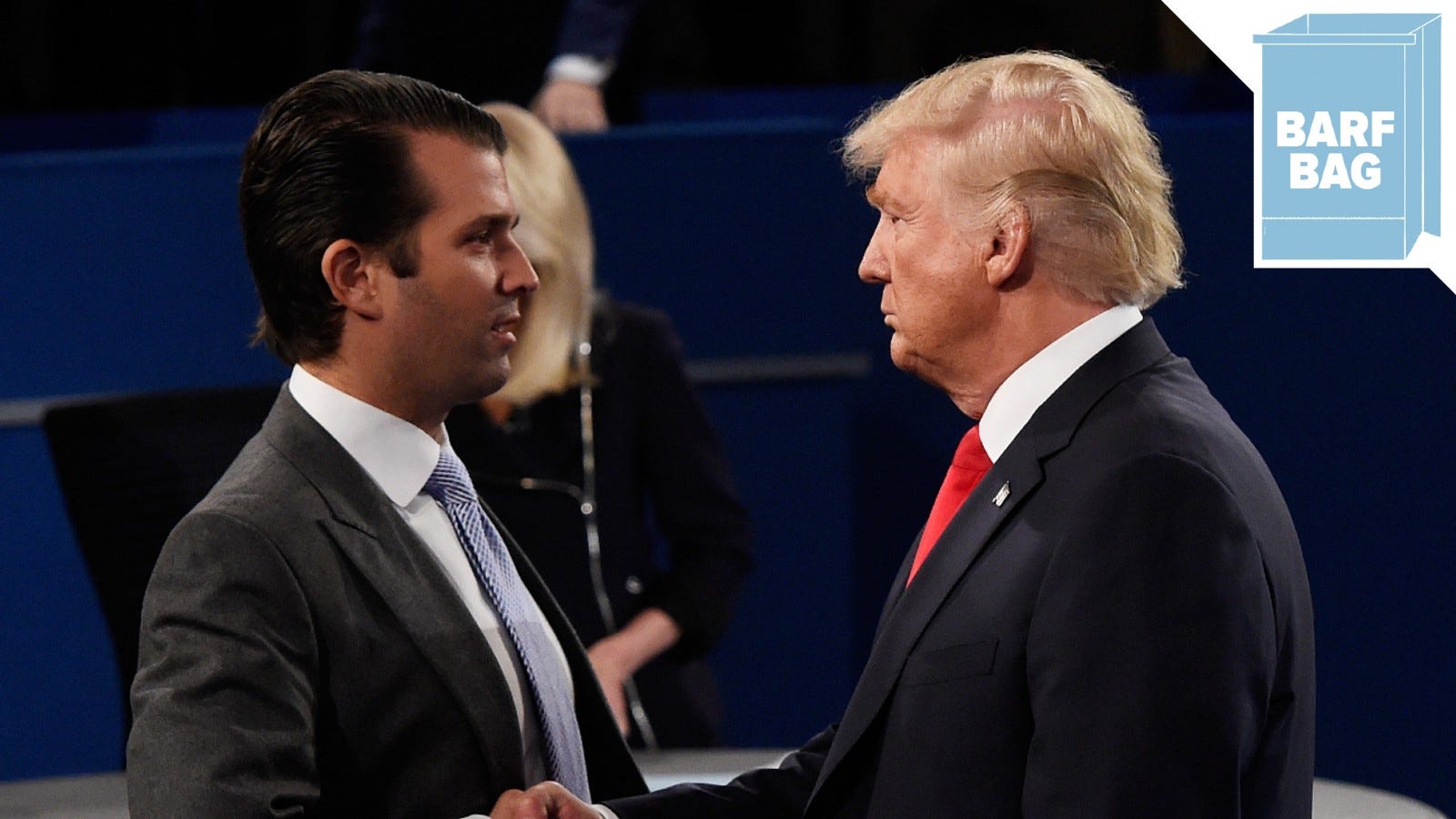 Donald Trump Very Convincingly Says Donald Trump Jr. Is a 'Good Person'
