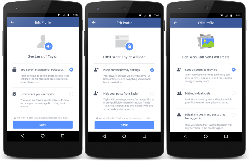  Facebook introduces a number of options for you to forget your ex 