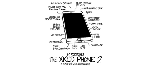 The XKCD Phone 2: Every Feature You Never Needed