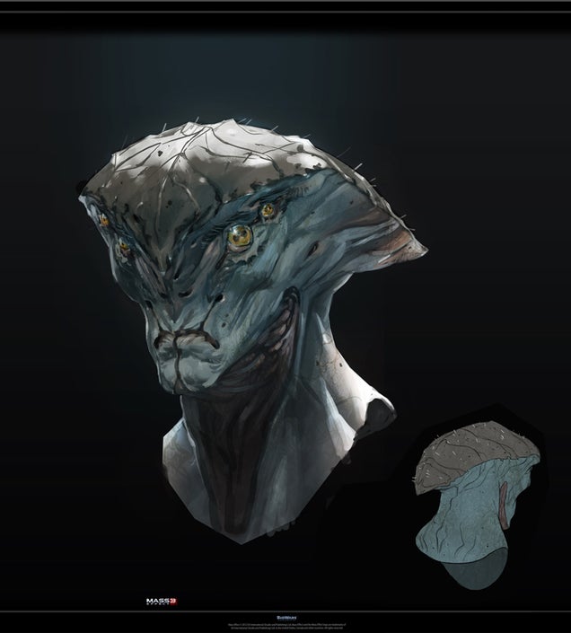 Stunning Mass Effect Portraits (And Dragon Age on a Leash)