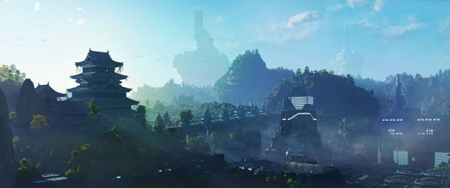 Dune and the fantastic science fiction cities of Finnian MacManus