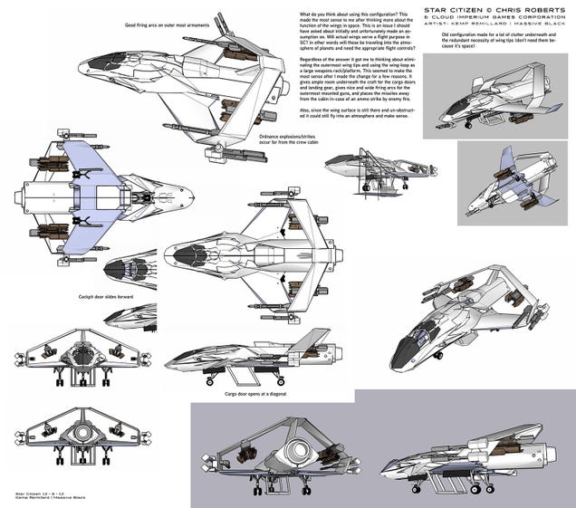 Badass 90's Starfighter Design Lives On With Star Citizen