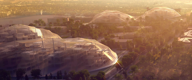 Here's Our Clearest Look Yet At Google's Rejected "Moon Shot" Campus