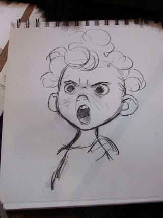 Beautiful Brave concept art takes you behind the ginger curls of Pixar's first solo female hero