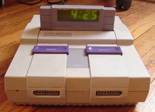 DIY Super Nintendo Digital Alarm Clock