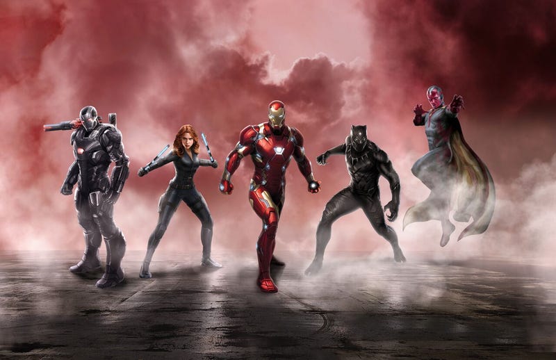 Estos son los equipos de superhéroes que se enfrentan en Captain America: Civil War