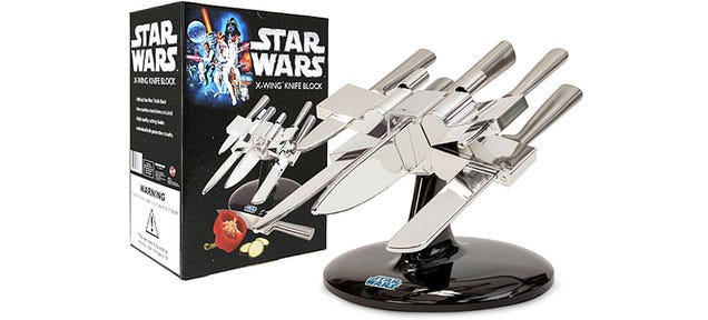 Start a Rebellion In Your Kitchen With an X-wing Knife Holder