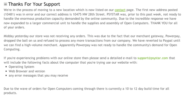 Psystar Exposed: Looks Like a Hoax