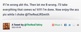 J.R. Smith Tweeted A Photo Of "The Girl With The Biggest Ass Ever" Wearing A Thong In His Hotel Room Bed