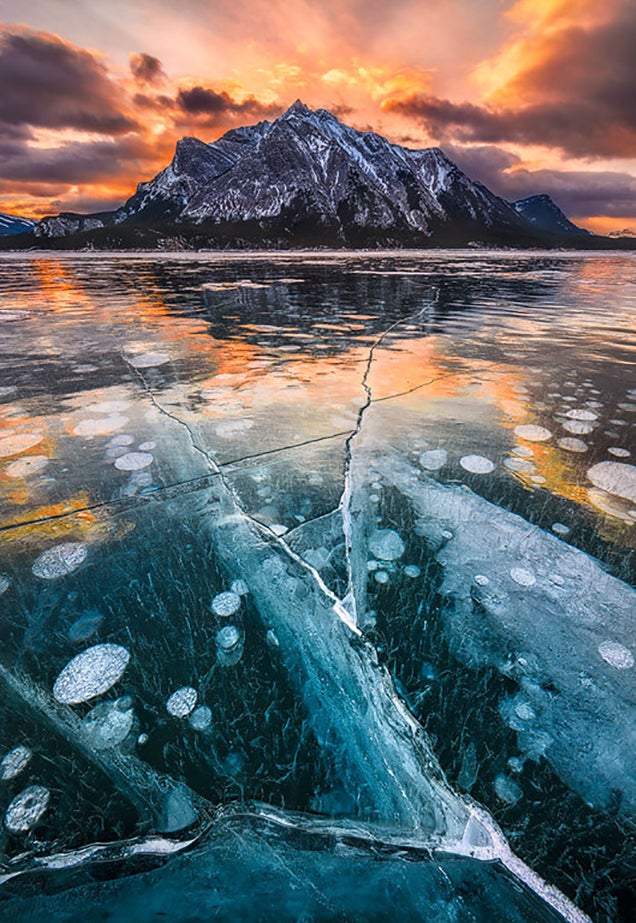 Mt. Asgard looks like the actual home of the Viking gods