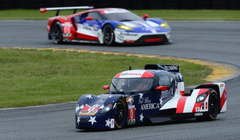 DeltaWing Crashes Into Stopped Car On Track After Controversial Flagging Decision