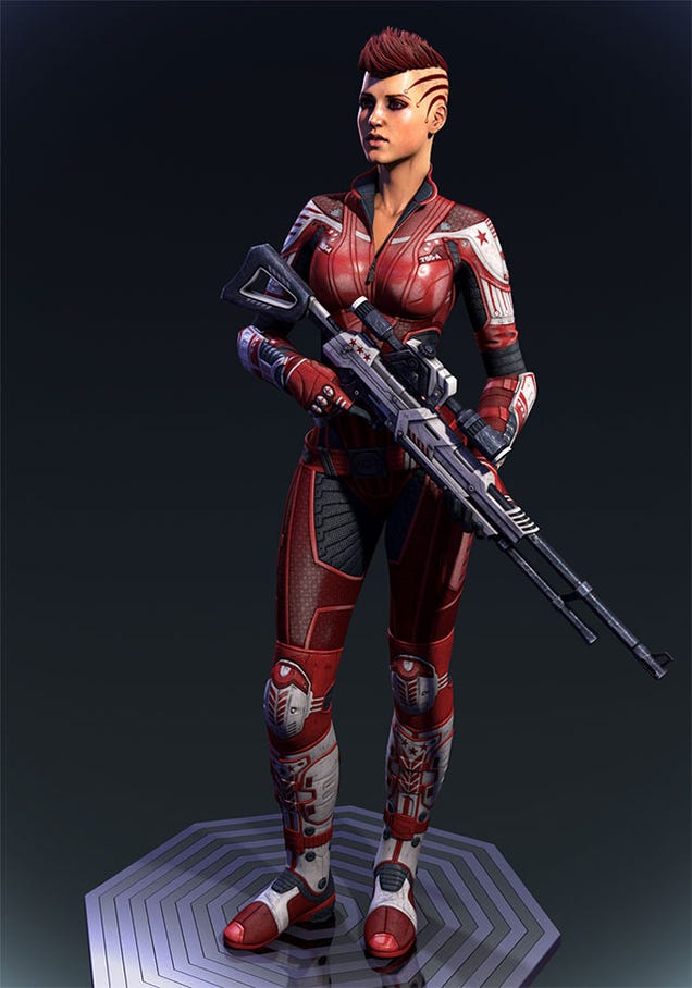 The (Fake) Mass Effect Characters Of The Future Are An Amazing Sight