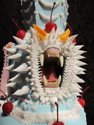If H.R. Giger were a pastry chef, his cakes might look something like this