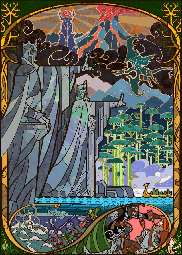 Wonderful Lord of the Rings Art That Goes On And On