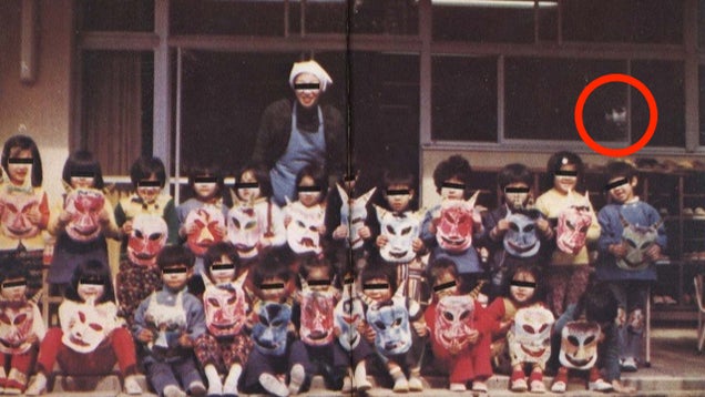 Japanese Photobombs Get Creepy and Spooky. Even with Cats.