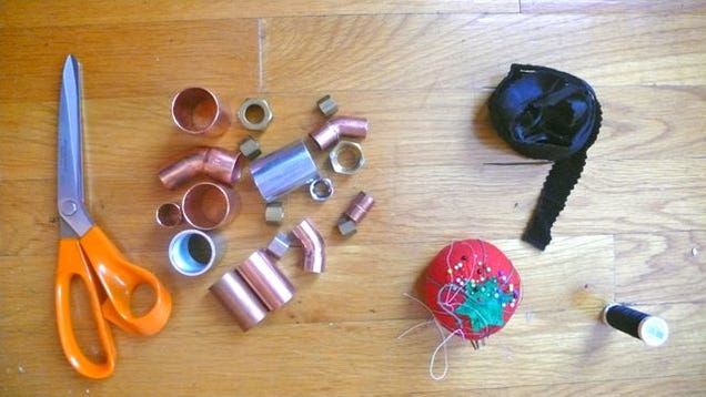 How To Make A Necklace Out Of Things You Can Find At The Hardware Store