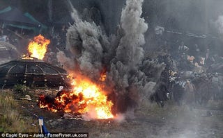 These photos from the set of Thor 2 may show the faces of the Dark Elves!