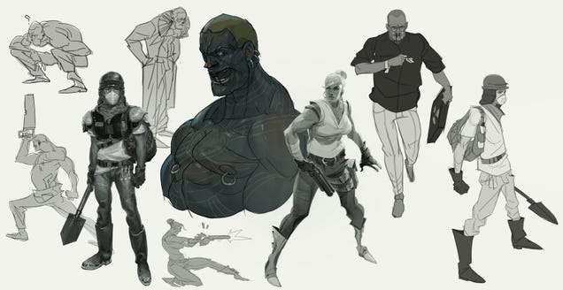 Stunning Mass Effect Portraits (And Dragon Age on a Leash)