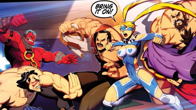 This New Super Street Fighter Graphic Novel from Udon Delivers a Greasy Battle Royale
