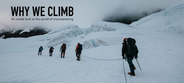 Climbing The Snowiest Mountain In The World