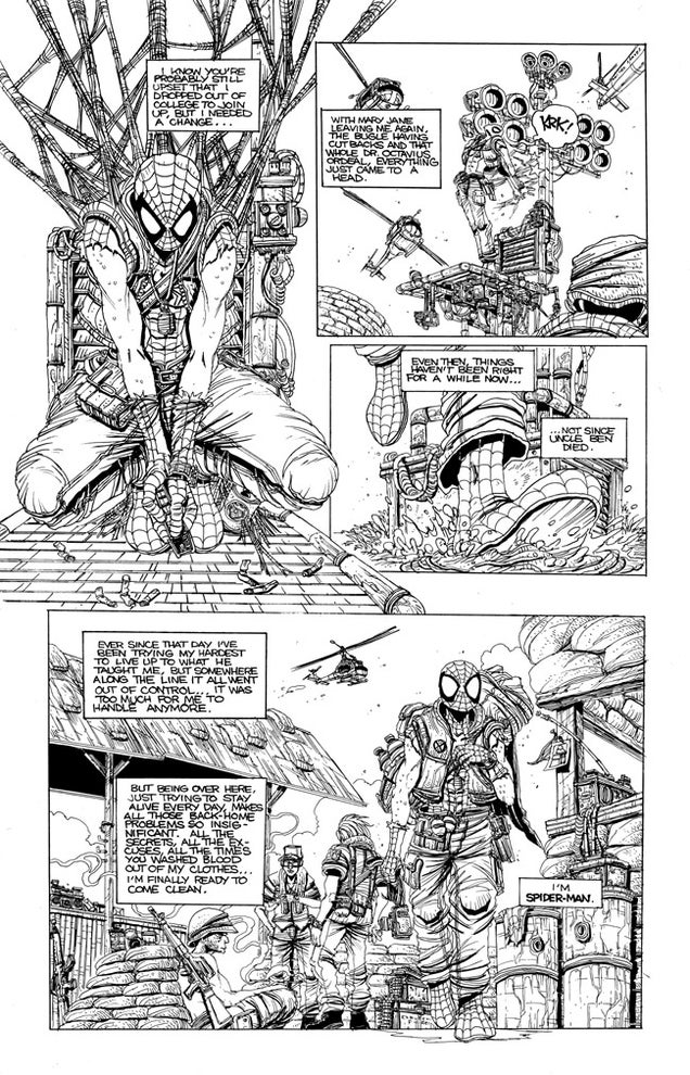 What if Spider-Man fought in Vietnam?