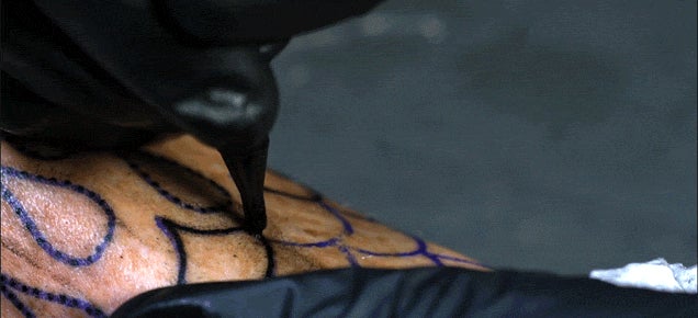 Tattoo Needle Bounce | what getting a tattoo looks like in super slow motion Tattoo Needle Bounce | what getting a tattoo looks like in super slow motion