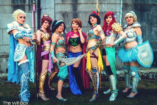 Sick Of Dancing, Disney's Princesses Are Ready For Battle