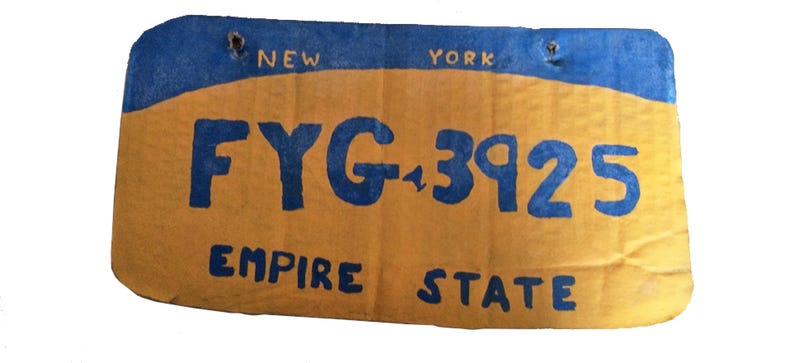 Believe It Or Not This Home-Made License Plate Didn't Fool The Cops