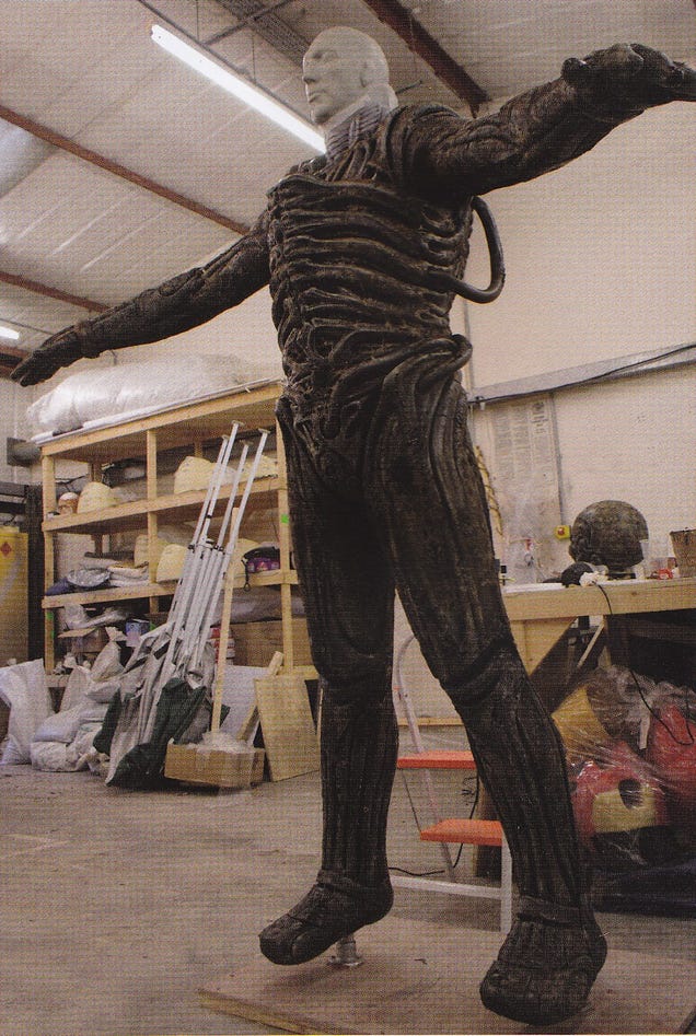 New behind-the-scenes Prometheus images shine a light on that horrific "birth" scene