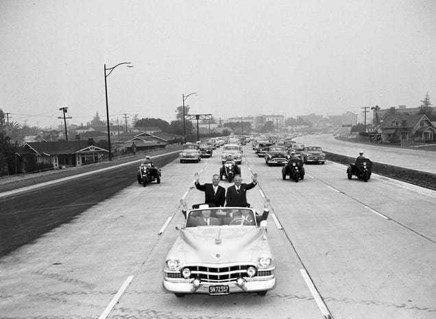 Photos: When Southern California's Freeways Were New (and Empty)