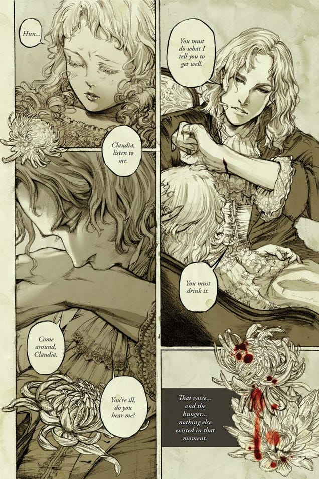 First Glimpse of the Graphic Novel that Retells Interview With a Vampire from Claudia's POV