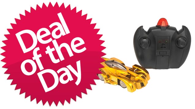 This Wall-Climbing RC Stunt Car Is Your Gravity-Don't-Defy-Me Deal of the Day