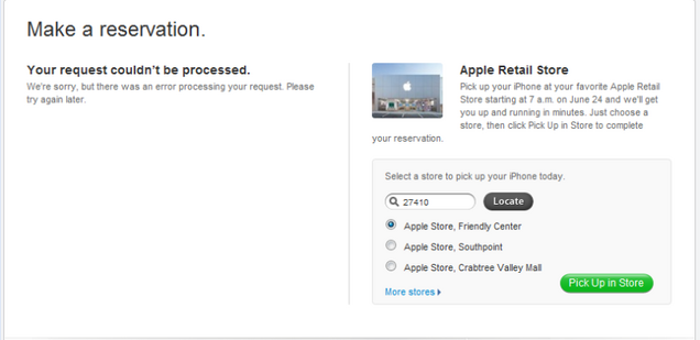 Apple iPhone 4 Pre-Ordering Is a Total Disaster