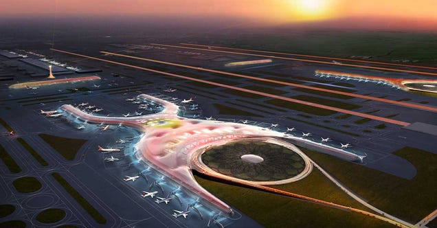 El nuevo aeropuerto internacional de México parece salido del futuro Qgt52a6c0e2nxt9gysqx