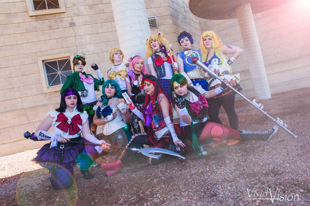 Punk Sailor Moon Scouts Could Probably Kick Your Ass