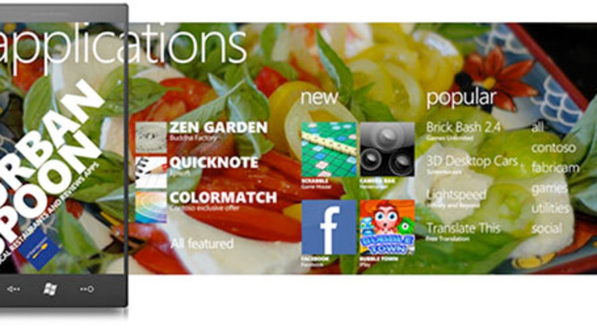 Windows Phone 7 Apps: What We Know, What We Don't