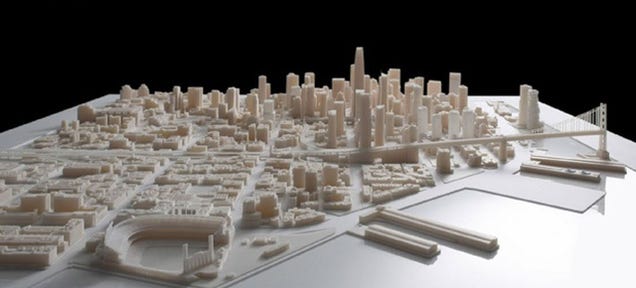 See the Towering Future of San Francisco's Skyline In a 3D-Printed Model