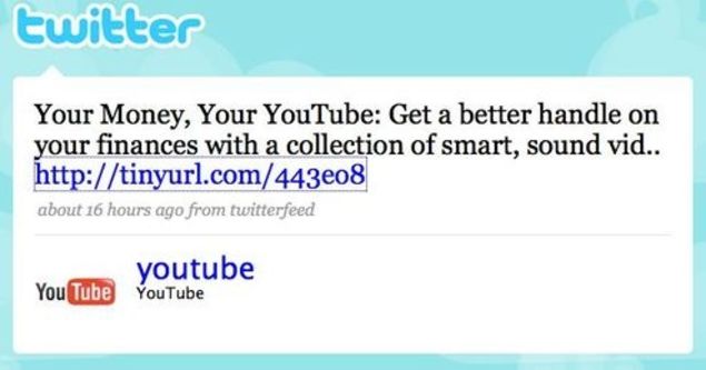 YouTube PR's own financial crises