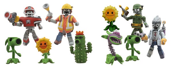 The Plants Vs Zombies Garden Warfare Action Figures Are Coming