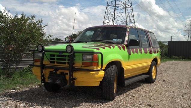 How To Build A Painstakingly Perfect Jurassic Park Ford Explorer