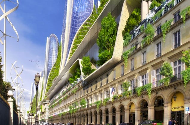 Paris as a Green and Sustainable Future City Is Even More Beautiful