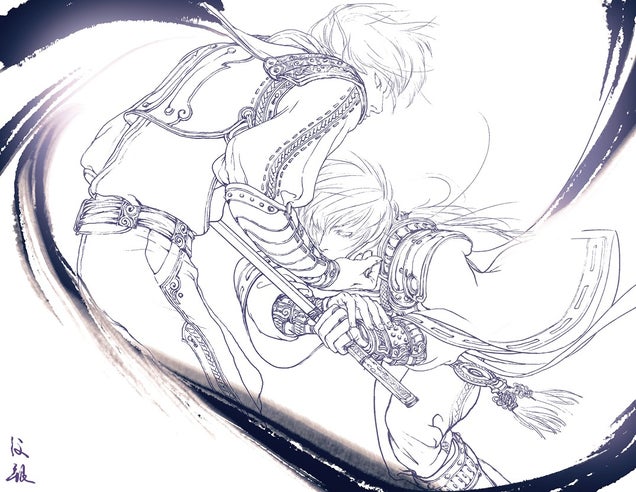 Beautiful Video Game Art, All the Way From China