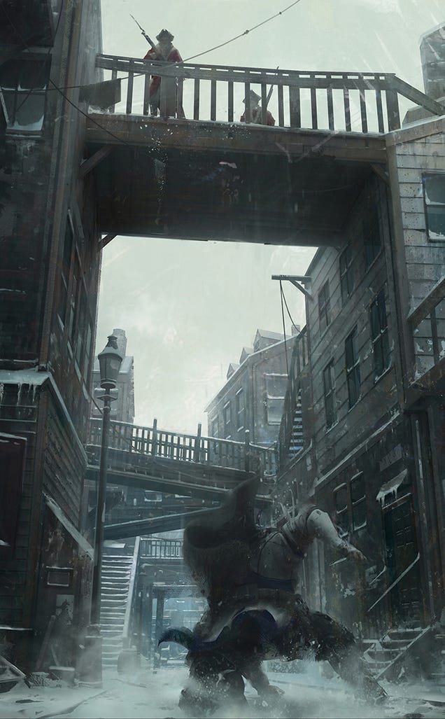 It's a Dark, Lonely Frontier In Assassin's Creed III