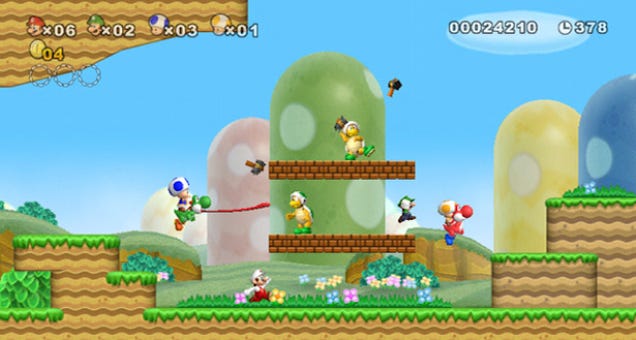 Super Mario Runs Left to Right Because Our Brains Say So