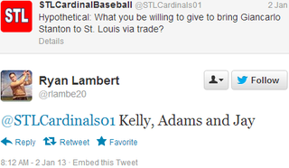 Here's A 29-Team Roundup Of Fans' Dumbest Giancarlo Stanton Trade Proposals