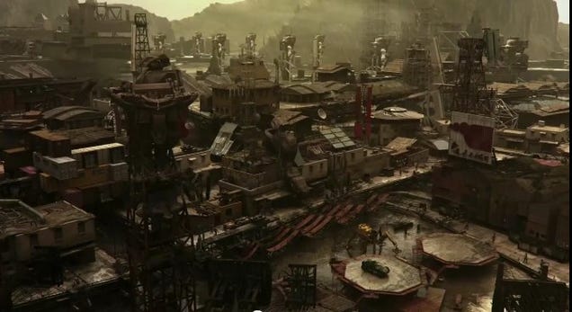Concept art from Syfy's Space Western Defiance shows off future St. Louis